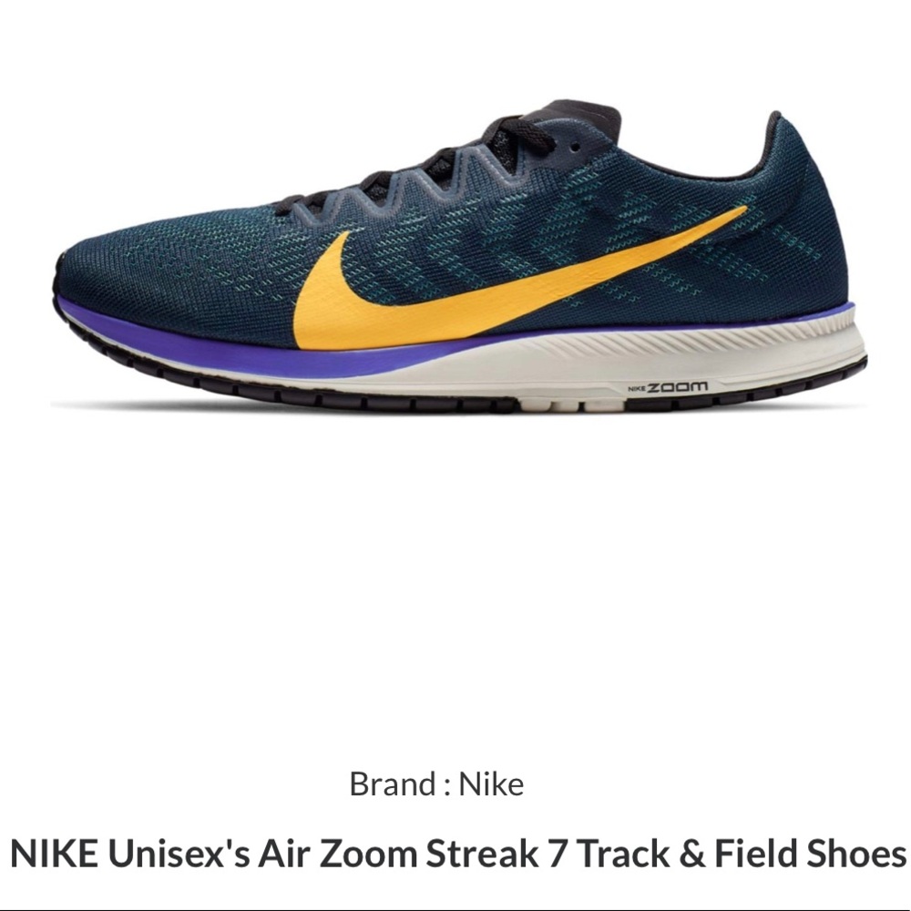 NIKE Unisex's Air Zoom Streak 7 Track & Field Shoes, Size 6.5